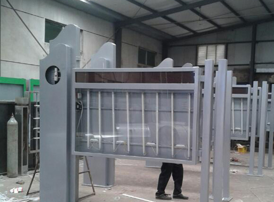 江苏无锡某小学的LED阅报