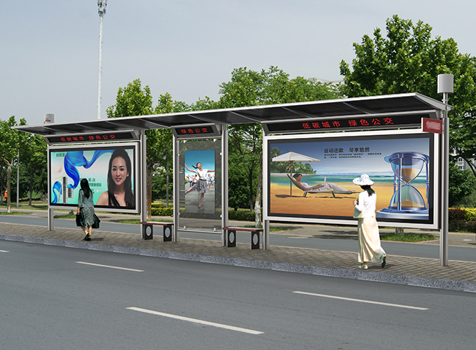 候车亭/公交站台JB-002