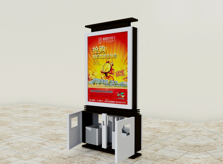 广告垃圾箱JB-019