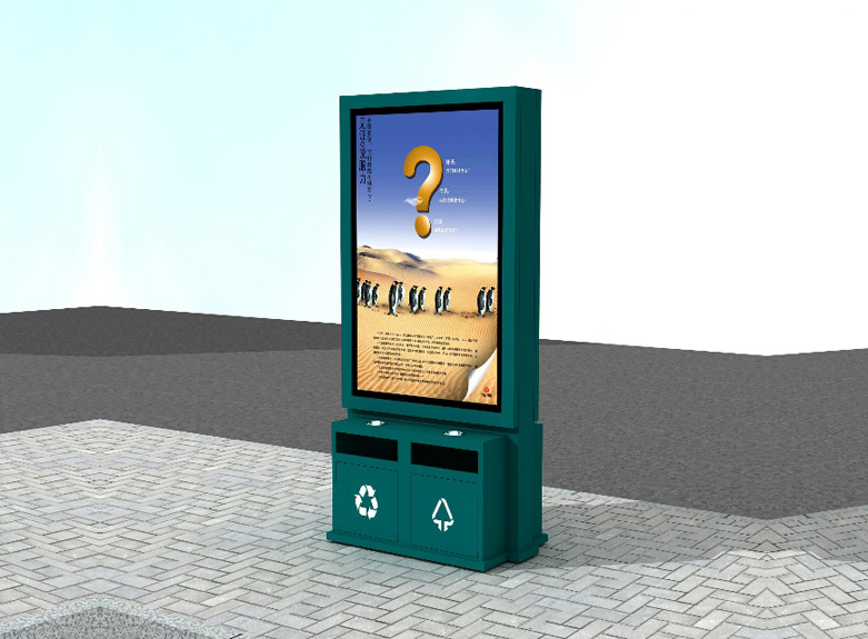 广告垃圾箱JB-022