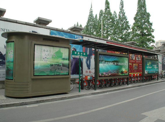 公共自行车棚JB-001