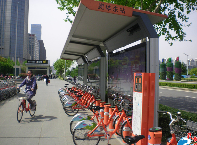 公共自行车棚JB-005