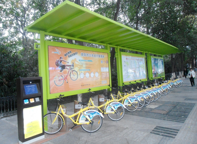 公共自行车棚JB-006