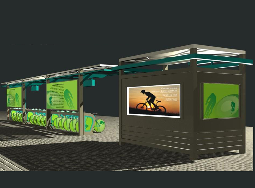 公共自行车棚JB-013