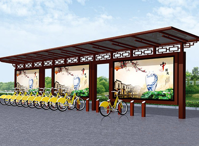 公共自行车棚JB-015