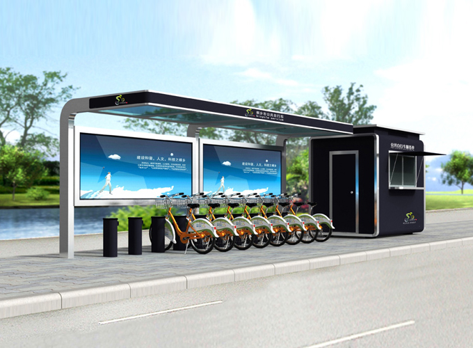 公共自行车棚JB-018