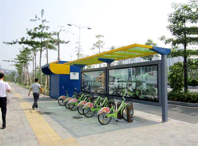 公共自行车棚JB-020