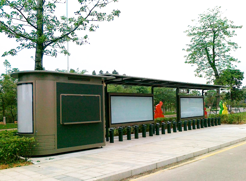 公共自行车棚JB-021