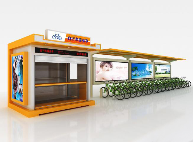 公共自行车棚JB-022